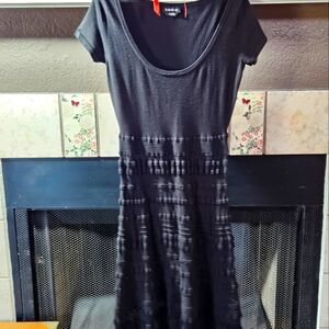 Bebe little black sweater dress